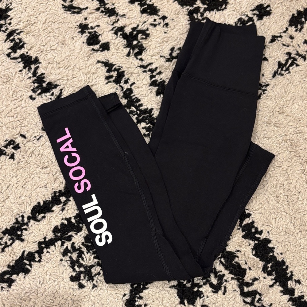 Soul Cycle Lululemon Align Leggings in black